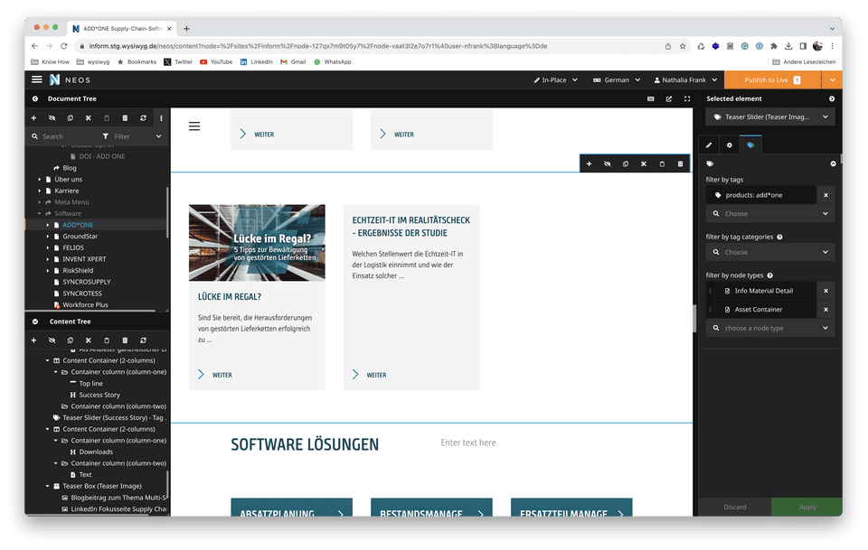 Softwarelösung für effizientes Bestandsmanagement in der Luftfahrt