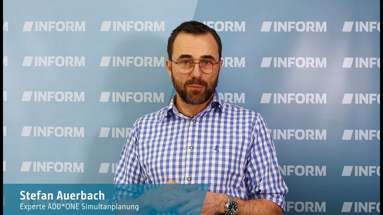 Simultane Produktionsplanung mit ADD*ONE von INFORM