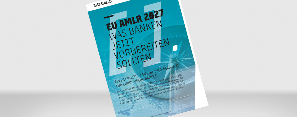 Mock-Up unseres Papers "EU AMLR 2027: Was Banken jetzt vorbereiten sollten"