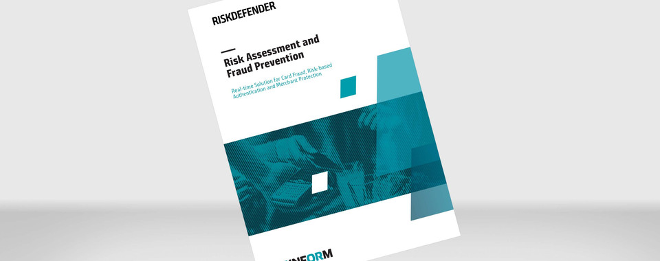 Visualization of the Info Paper "RiskDefender for Risk Assessment and Fraud Prevention"