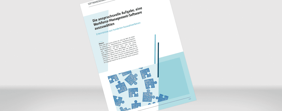 Workforce Management Software Auswahl