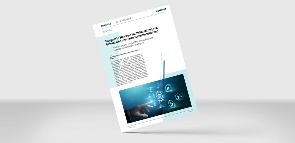 Visualisierung unseres Info Papers "Integrierte Strategie zur Bekämpfung von Geldwäsche und Terrorismusfinanzierung"