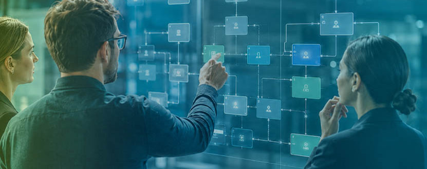 AI illustration representing responsible AI for fraud prevention and compliance.