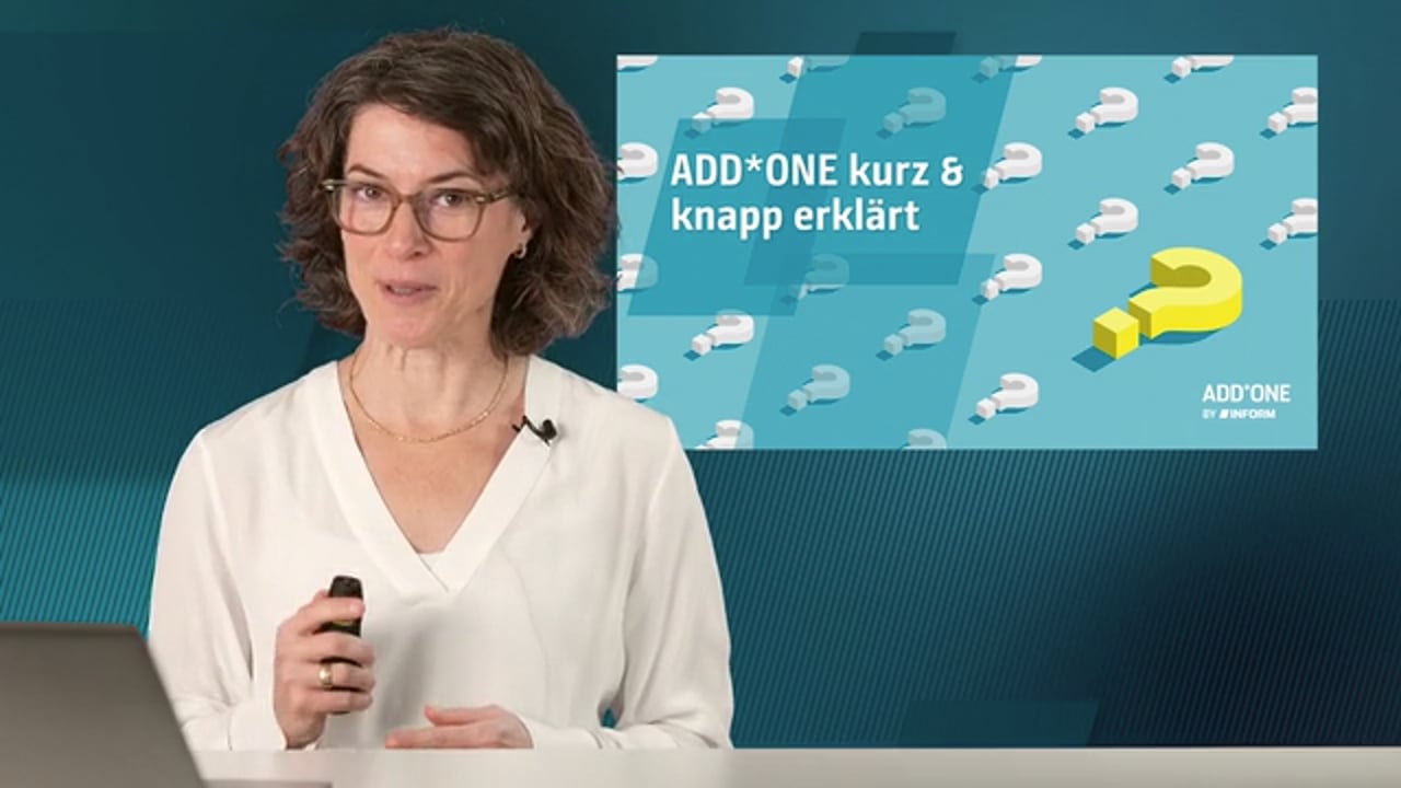 ADD*ONE kurz und Knapp