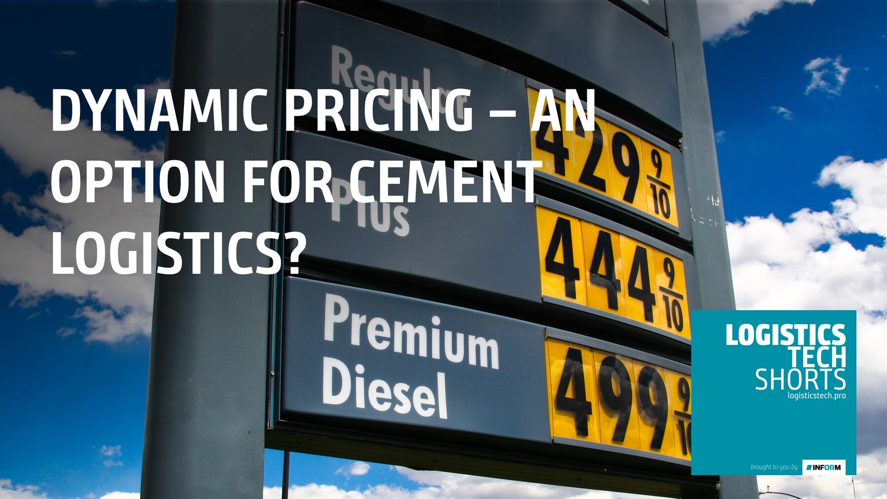 Dynamic Pricing – An Option for Cement?