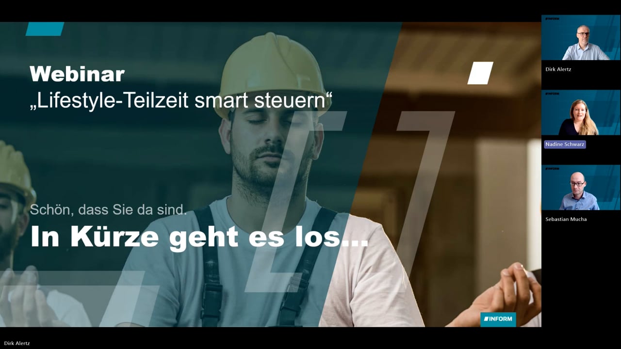 GB70 Webinar: "Lifestyle-Teilzeit" smart steuern