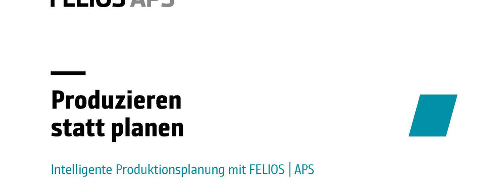 Vorschau FELIOS | APS Broschüre