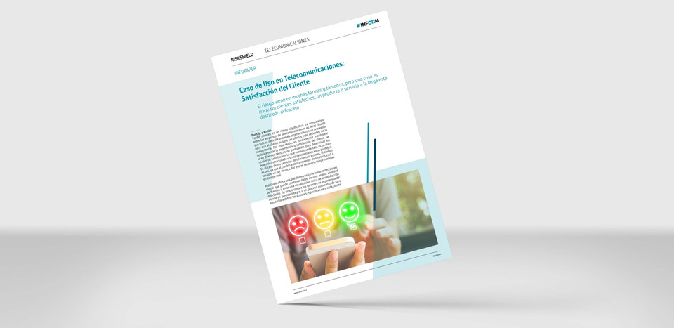 Visualización del Infopaper “Caso de uso de telecomunicaciones: Satisfacción del cliente”