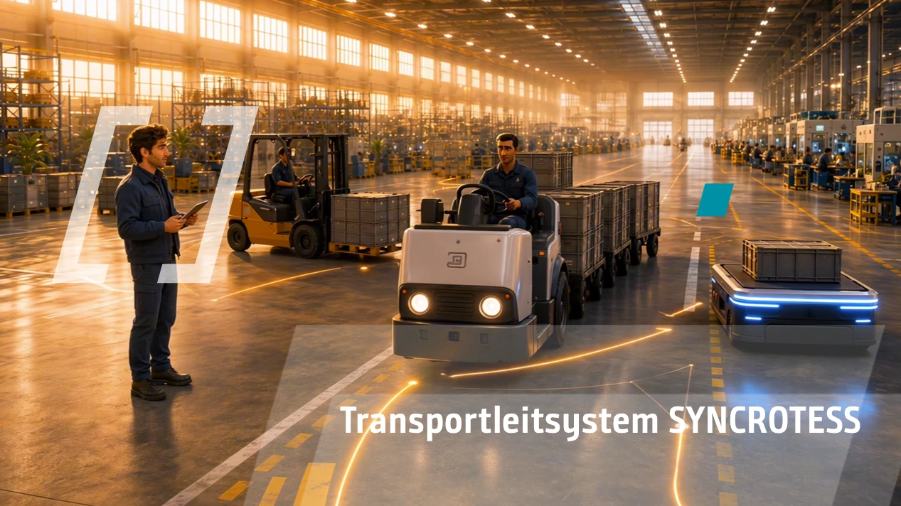 So funktioniert INFORMs Transportleitsystem SYNCROTESS