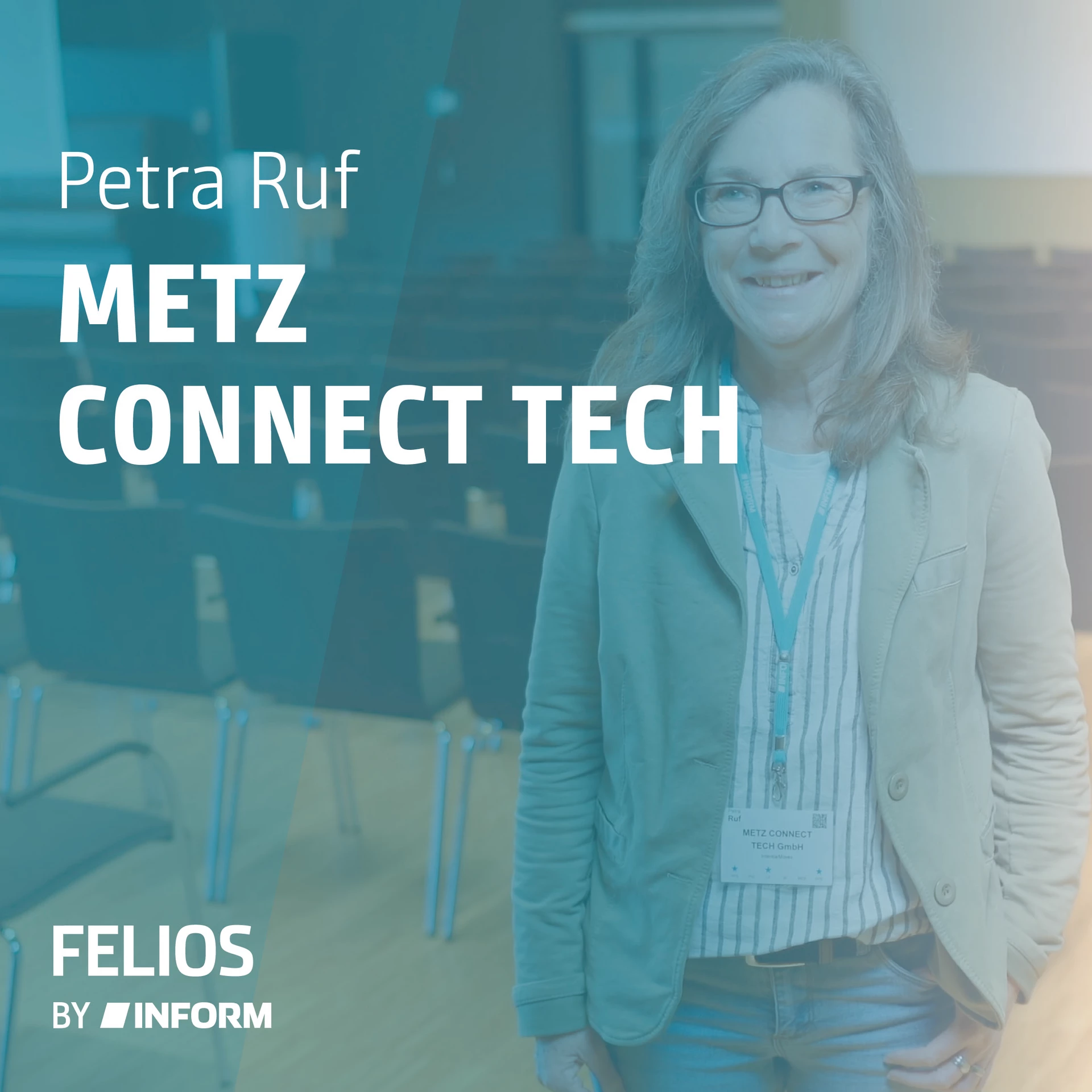 Petra Ruf von METZ CONNECT TECH GmbH über FELIOS