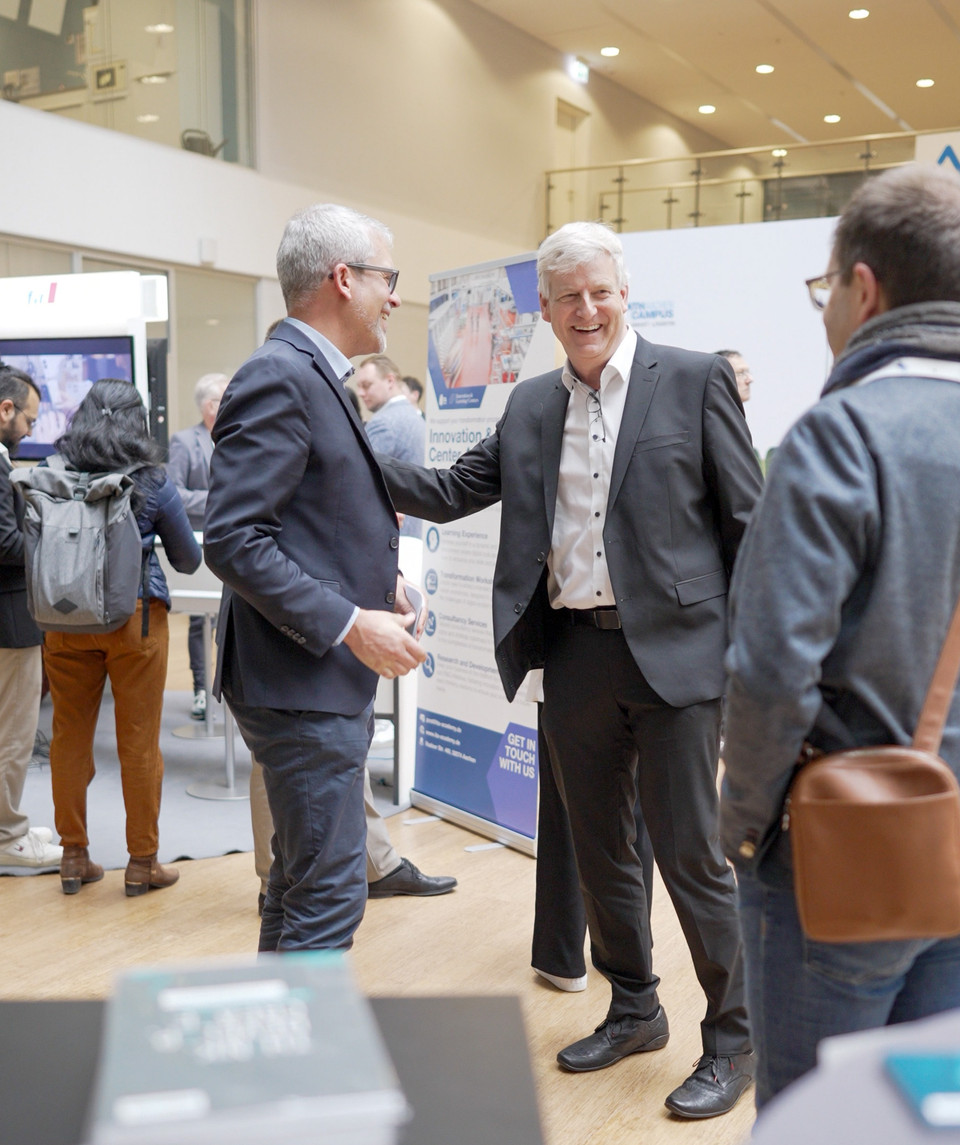 Dr. Jörg Herbers im Gepräch mit Prof. Wil van der Aalst