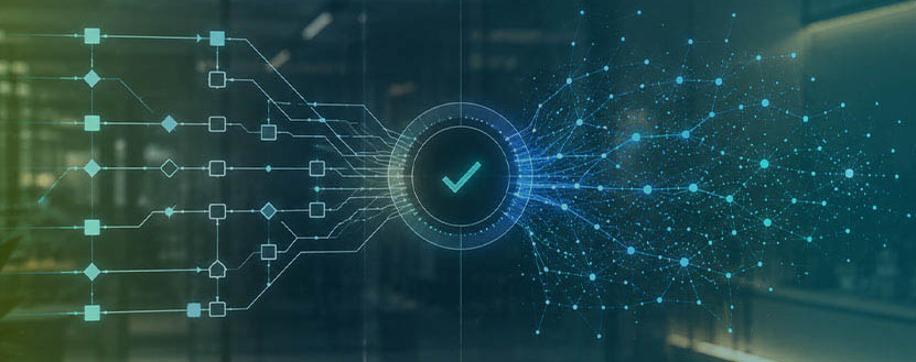 Digital shield with handshake symbol representing trusted business partnerships.