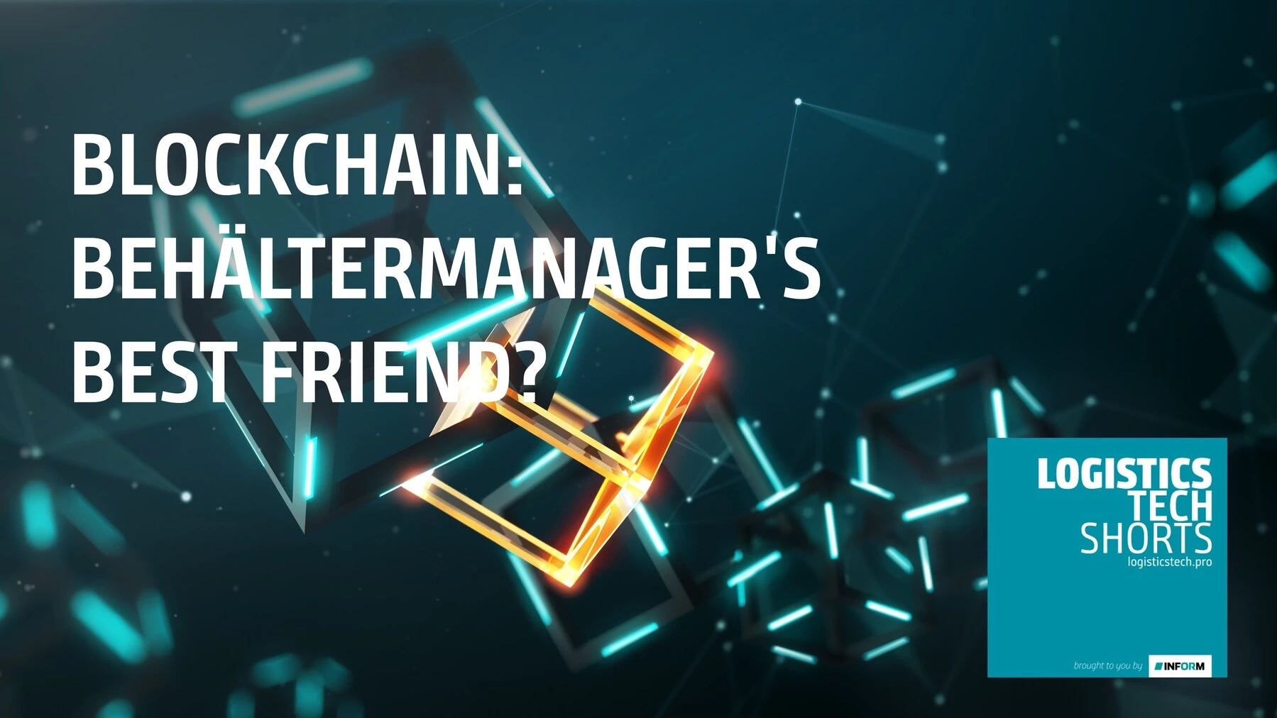 Blockchain: Behältermanager's best friend?