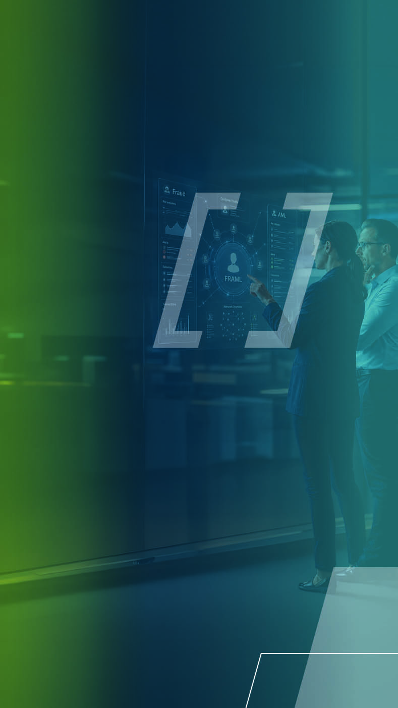 Two experts analyze FRAML, fraud prevention and AML in a shared digital risk view.