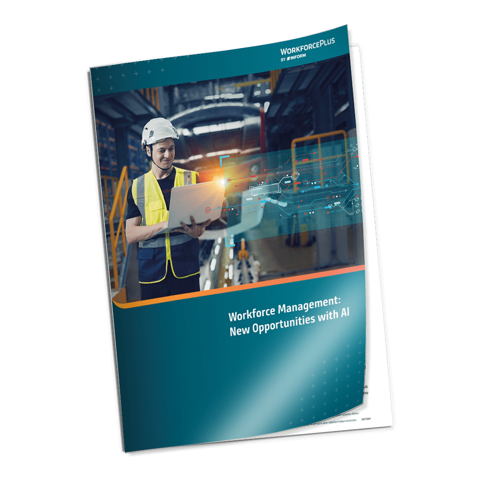 Workforce Management report on AI opportunities in an industrial setting.