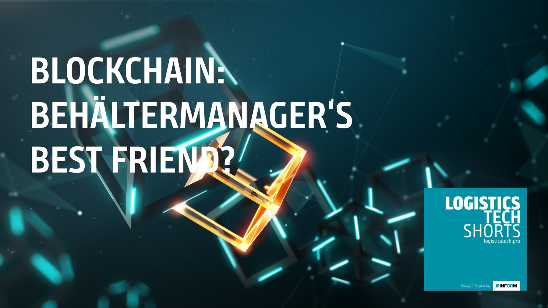 Blockchain: Behältermanager's best friend?