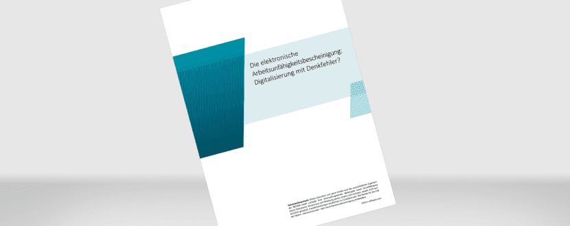 Info Paper Workforce Management Arbeitsunfähigkeitsbescheinigung