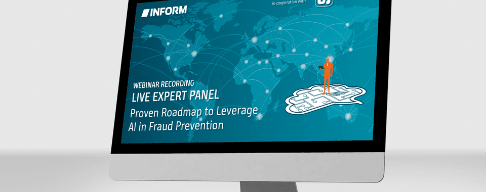 Visual of our Webinar Recording: "Proven Roadmap to Leverage AI in Fraud Prevention"