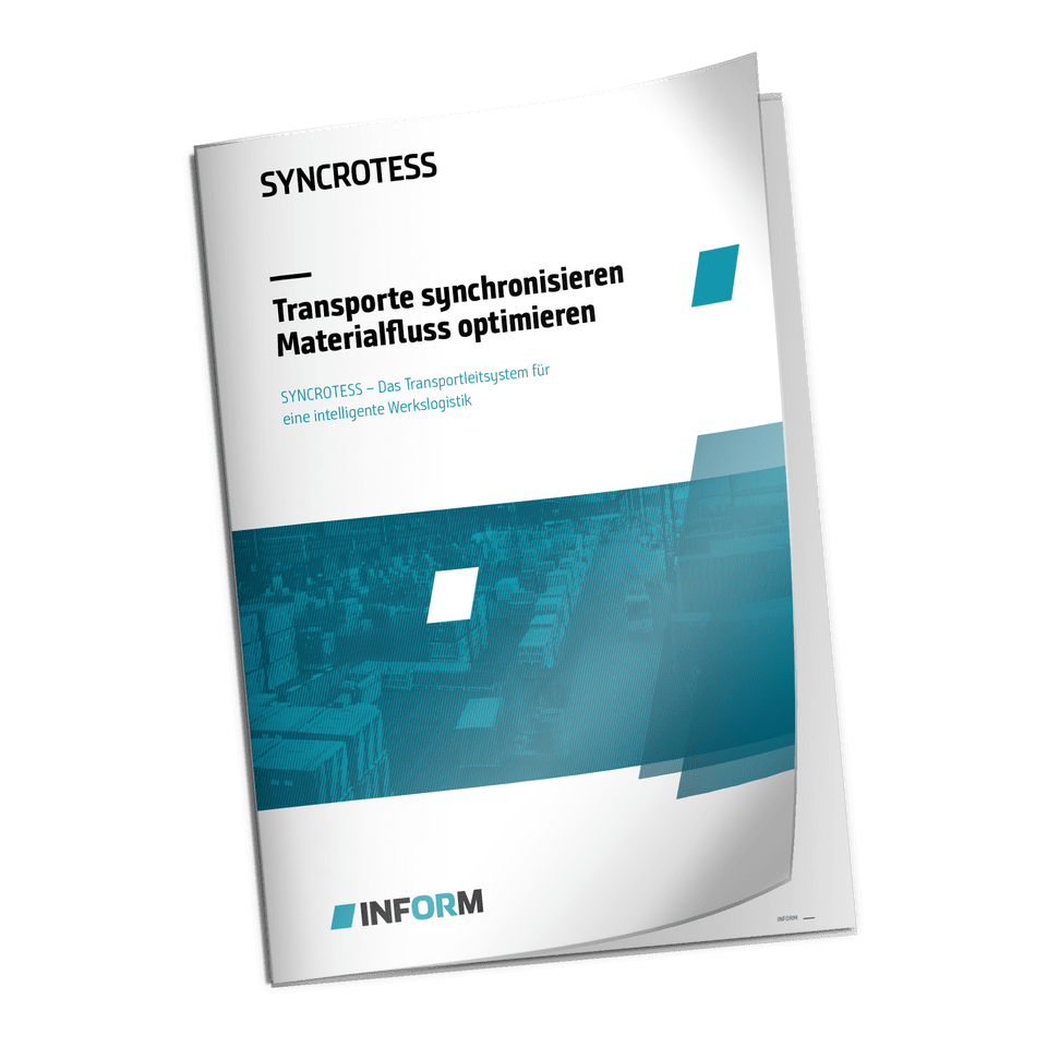 Intralogistics Management System improves internal transport efficiency